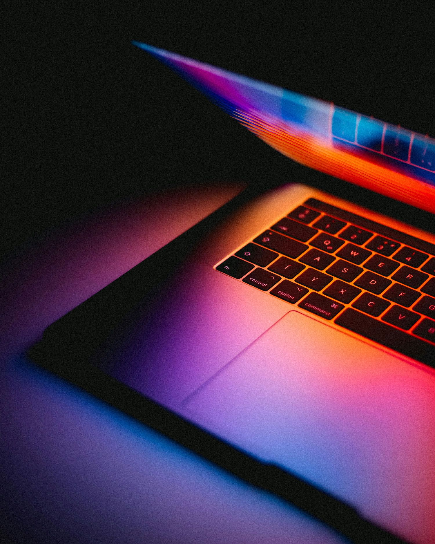 Bureau de travail pendant la création d'un site internet